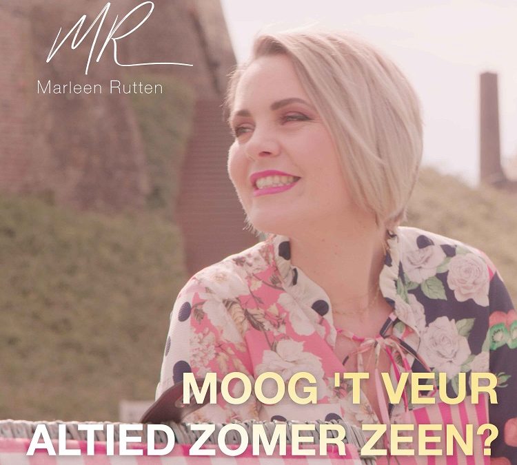 nieuwe zomerse single van Marleen Rutten